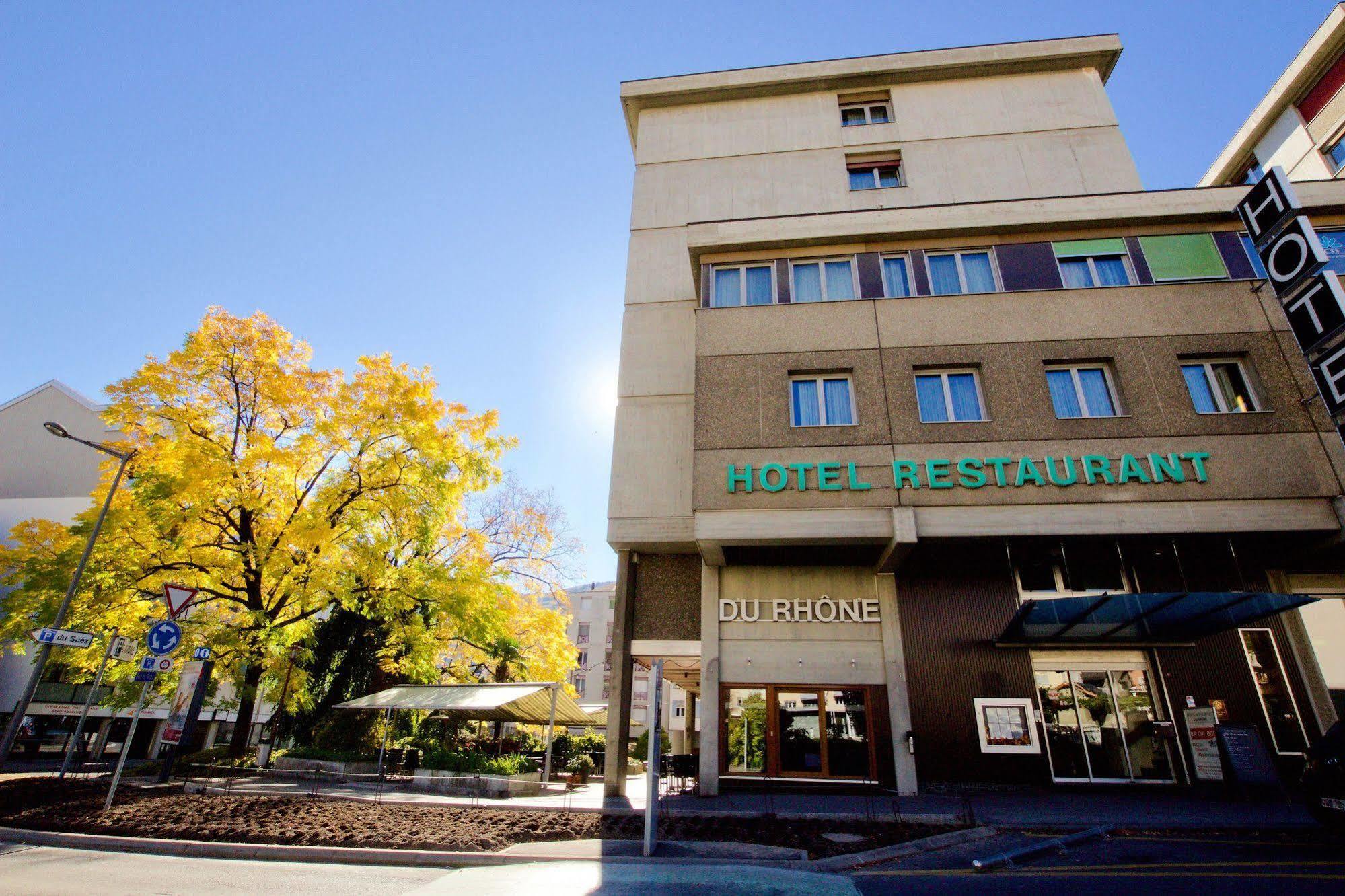 Hotel Du Rhone Sion Exterior photo